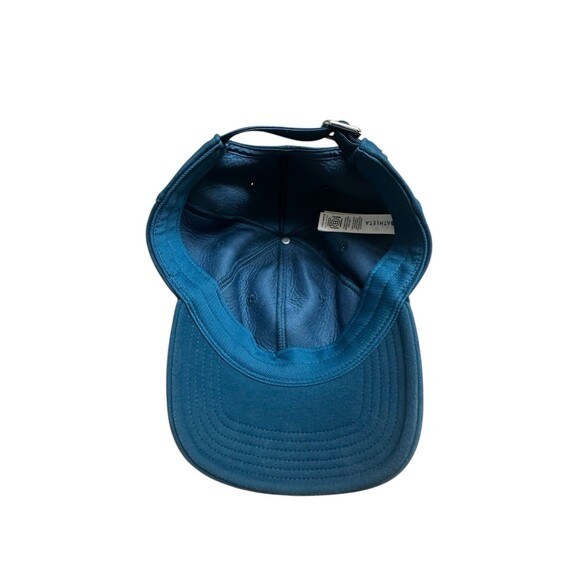 Athleta Women's One Size Blue TRIUMPH Kinetic Baseball Cap Sardinia Blue Knit - Picture 3 of 7